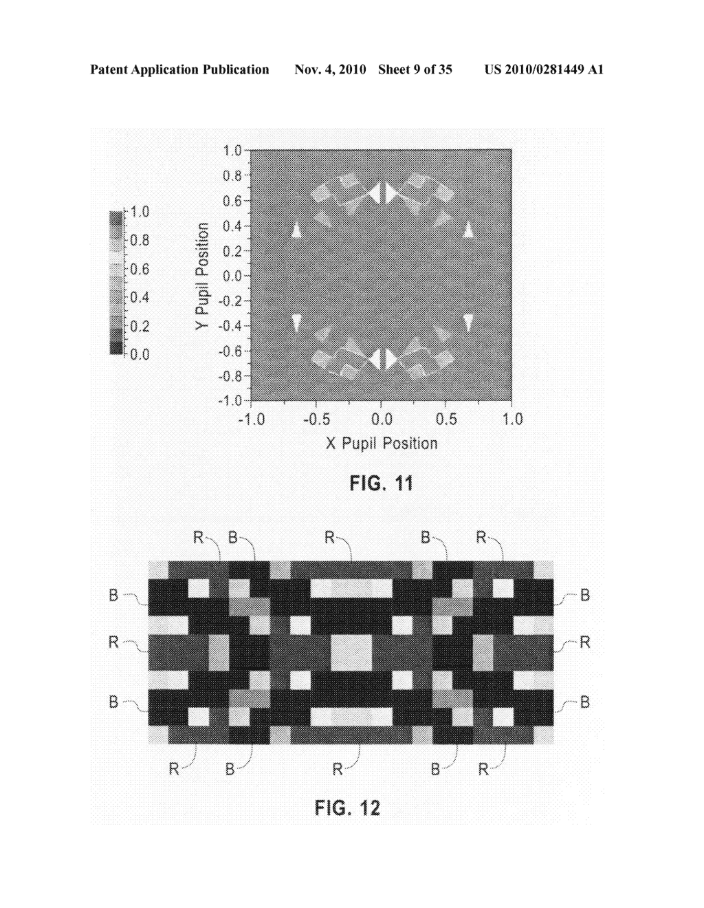 Method For Forming Arbitrary Lithographic Wavefronts Using Standard Mask Technology - diagram, schematic, and image 10