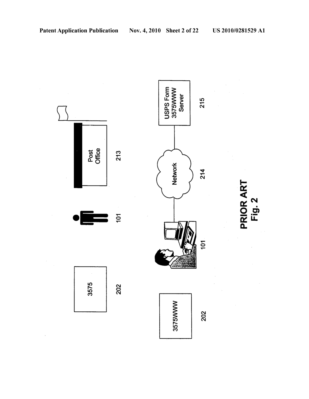 SYSTEMS AND METHODS FOR PROVIDING CHANGE OF ADDRESS SERVICES OVER A NETWORK - diagram, schematic, and image 03