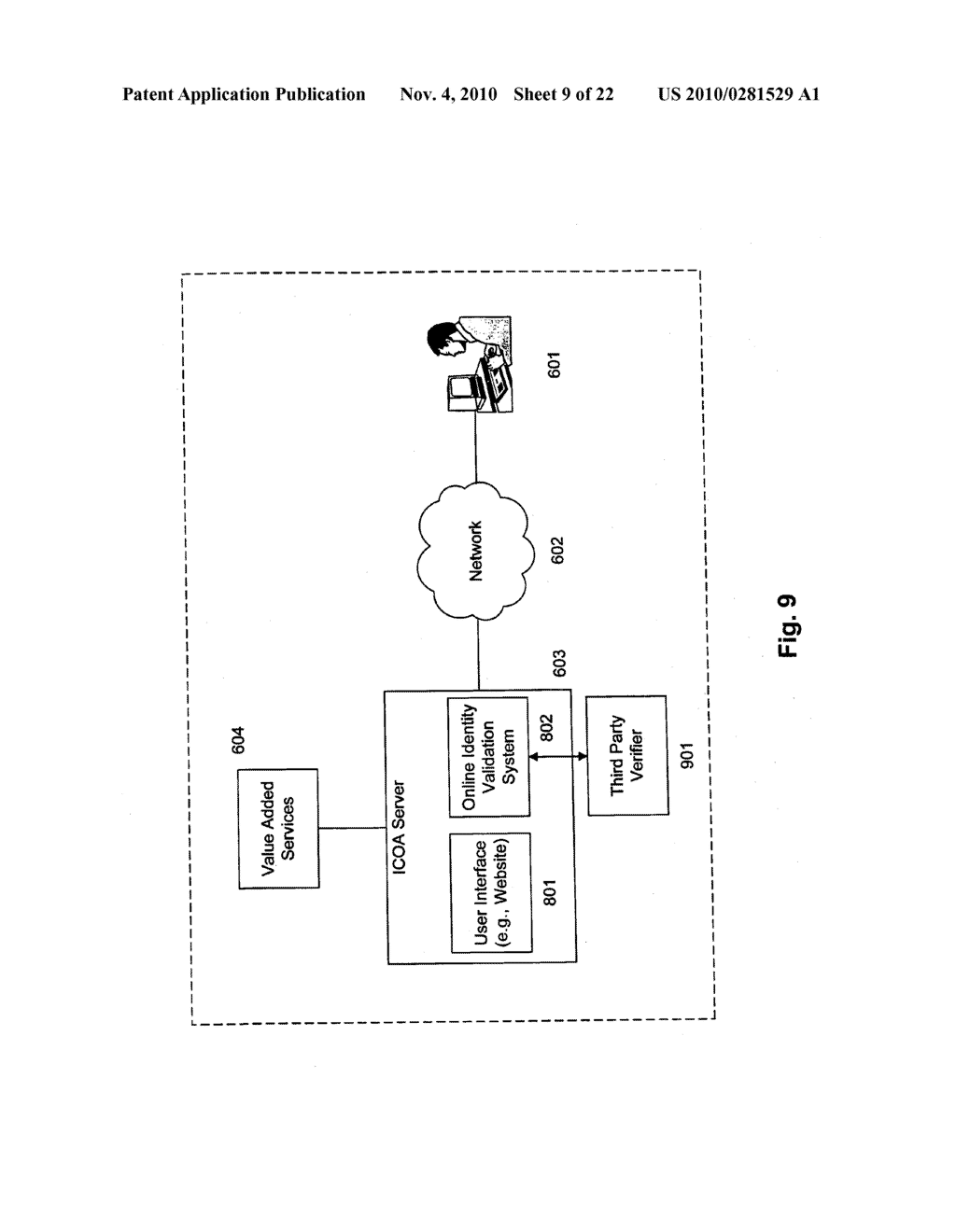 SYSTEMS AND METHODS FOR PROVIDING CHANGE OF ADDRESS SERVICES OVER A NETWORK - diagram, schematic, and image 10