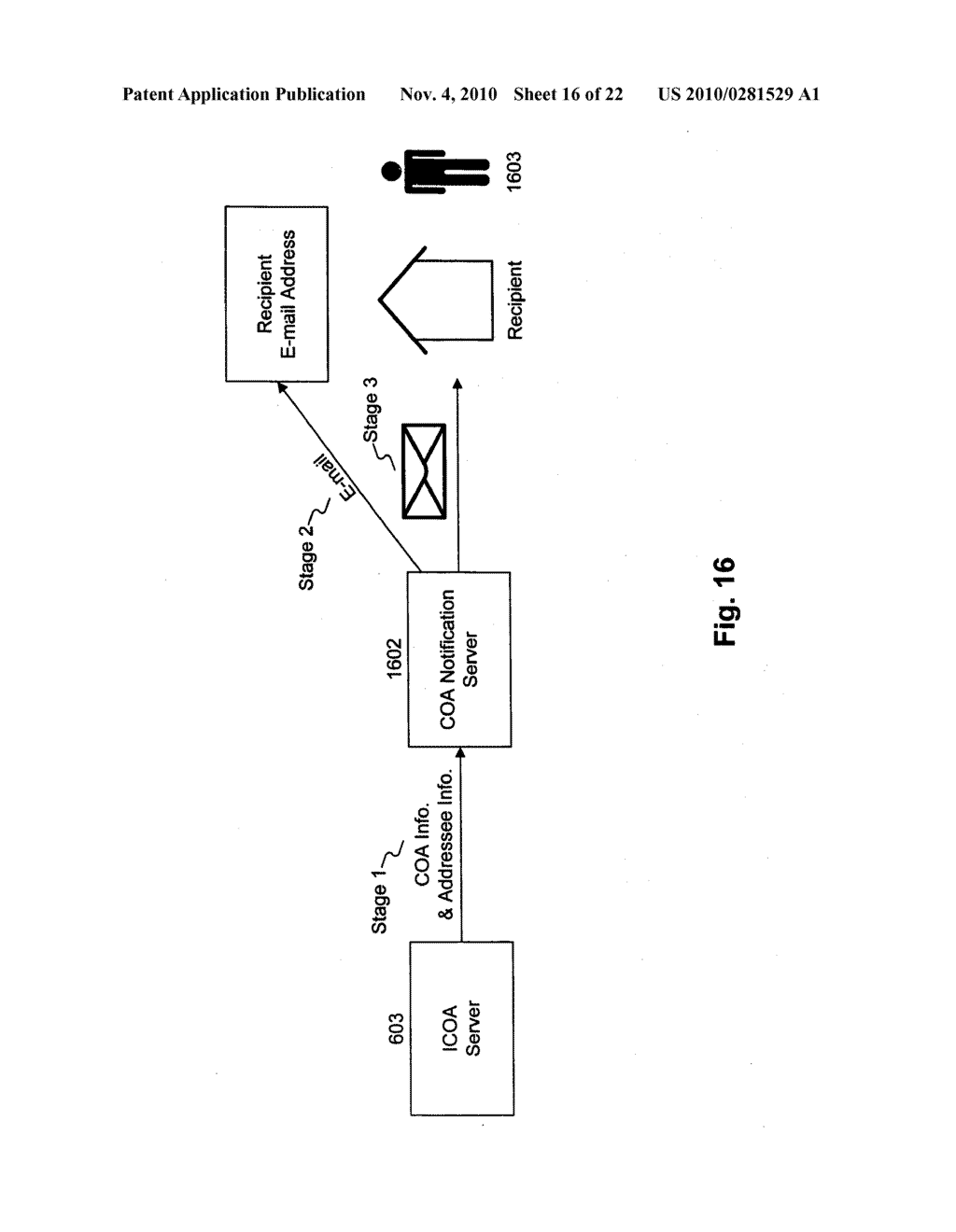 SYSTEMS AND METHODS FOR PROVIDING CHANGE OF ADDRESS SERVICES OVER A NETWORK - diagram, schematic, and image 17