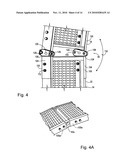 Connection assembly for a modular footbridge diagram and image