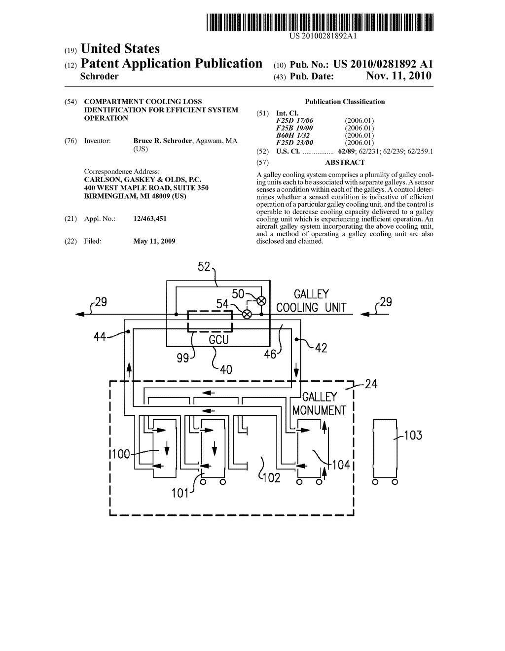 COMPARTMENT COOLING LOSS IDENTIFICATION FOR EFFICIENT SYSTEM OPERATION - diagram, schematic, and image 01