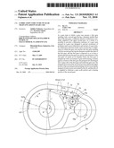 LUBRICATION STRUCTURE OF GEAR TRAIN ENCASED IN GEAR CASE diagram and image