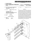 Tool for installing and removing male F-type coaxial cable connector diagram and image