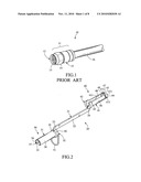 Tool for installing and removing male F-type coaxial cable connector diagram and image