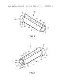 Tool for installing and removing male F-type coaxial cable connector diagram and image