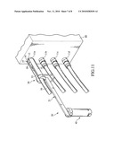 Tool for installing and removing male F-type coaxial cable connector diagram and image