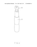 Tool handle with replaceable tool head diagram and image