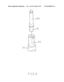 Tool handle with replaceable tool head diagram and image