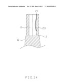 Tool handle with replaceable tool head diagram and image