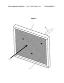 Disinfecting air filter diagram and image