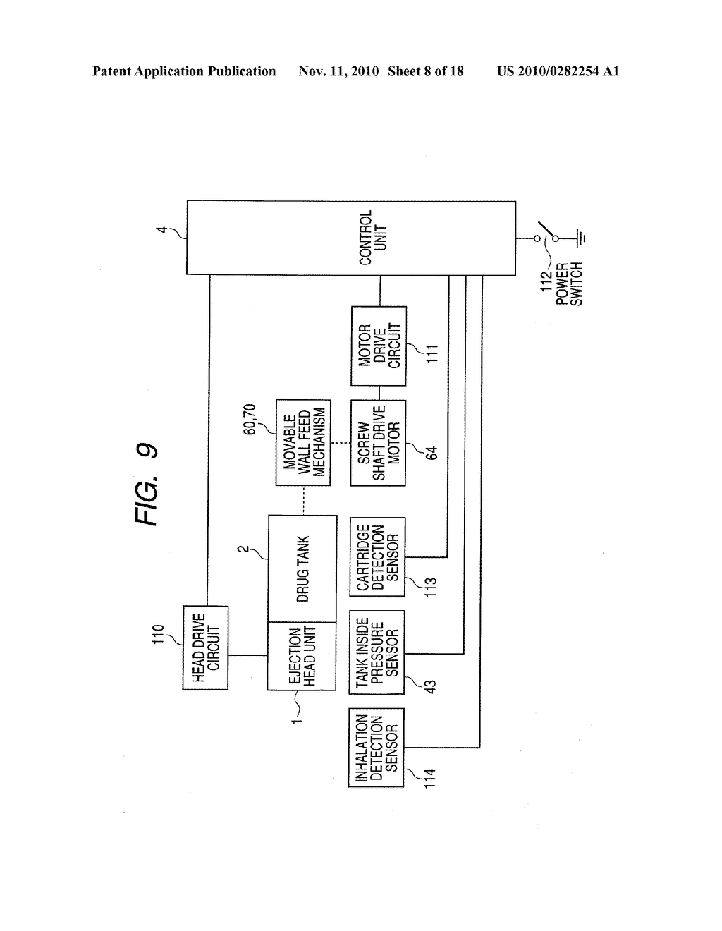 DRUG EJECTING APPARATUS AND CONTROL METHOD THEREOF - diagram, schematic, and image 09
