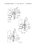 FOLDING FA ADE OR FOLDING AWNING ARRANGEMENT AND ACTUATING DEVICE FOR THE SAME diagram and image