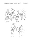 FOLDING FA ADE OR FOLDING AWNING ARRANGEMENT AND ACTUATING DEVICE FOR THE SAME diagram and image