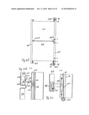 FOLDING FA ADE OR FOLDING AWNING ARRANGEMENT AND ACTUATING DEVICE FOR THE SAME diagram and image