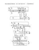 FOLDING FA ADE OR FOLDING AWNING ARRANGEMENT AND ACTUATING DEVICE FOR THE SAME diagram and image