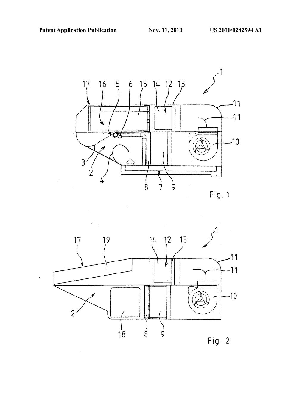 METHOD AND DEVICE FOR CLEANING A HOT AIR STREAM - diagram, schematic, and image 02