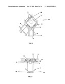 Holder for Attachment to Chain Link Fence diagram and image