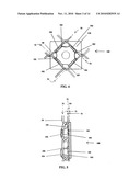 Holder for Attachment to Chain Link Fence diagram and image