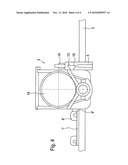 MODULAR HOLDING DEVICE FOR MOUNTING PARTS LOCATED INSIDE AN AIRCAFT FUSELAGE diagram and image