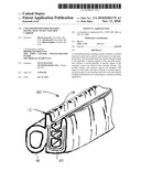 COEXTRUDED POLYMER MOLDING HAVING SELECTIVELY NOTCHED CARRIER diagram and image