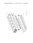 PRINTER PRINT ENGINE WITH CRADLED CARTRIDGE UNIT diagram and image