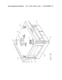 PRINTER PRINT ENGINE WITH CRADLED CARTRIDGE UNIT diagram and image