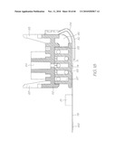 PRINTER PRINT ENGINE WITH CRADLED CARTRIDGE UNIT diagram and image