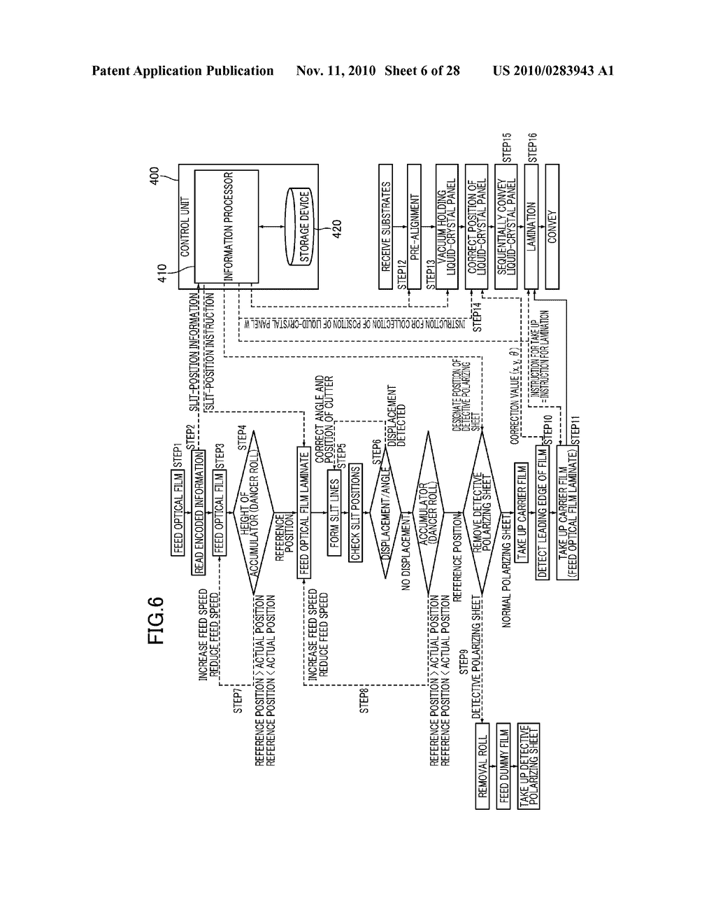 ROLL OF OPTICAL FILM LAMINATE,AND METHOD AND SYSTEM FOR MANUFACTURING THE SAME - diagram, schematic, and image 07