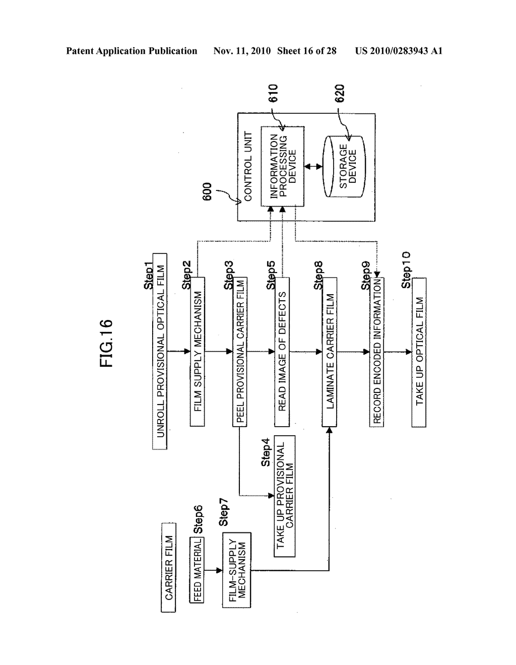 ROLL OF OPTICAL FILM LAMINATE,AND METHOD AND SYSTEM FOR MANUFACTURING THE SAME - diagram, schematic, and image 17