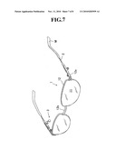 EYEGLASS FRAME WITHOUT NOSE PAD AND EYEGLASS SUPPORTING METHOD THEREOF diagram and image