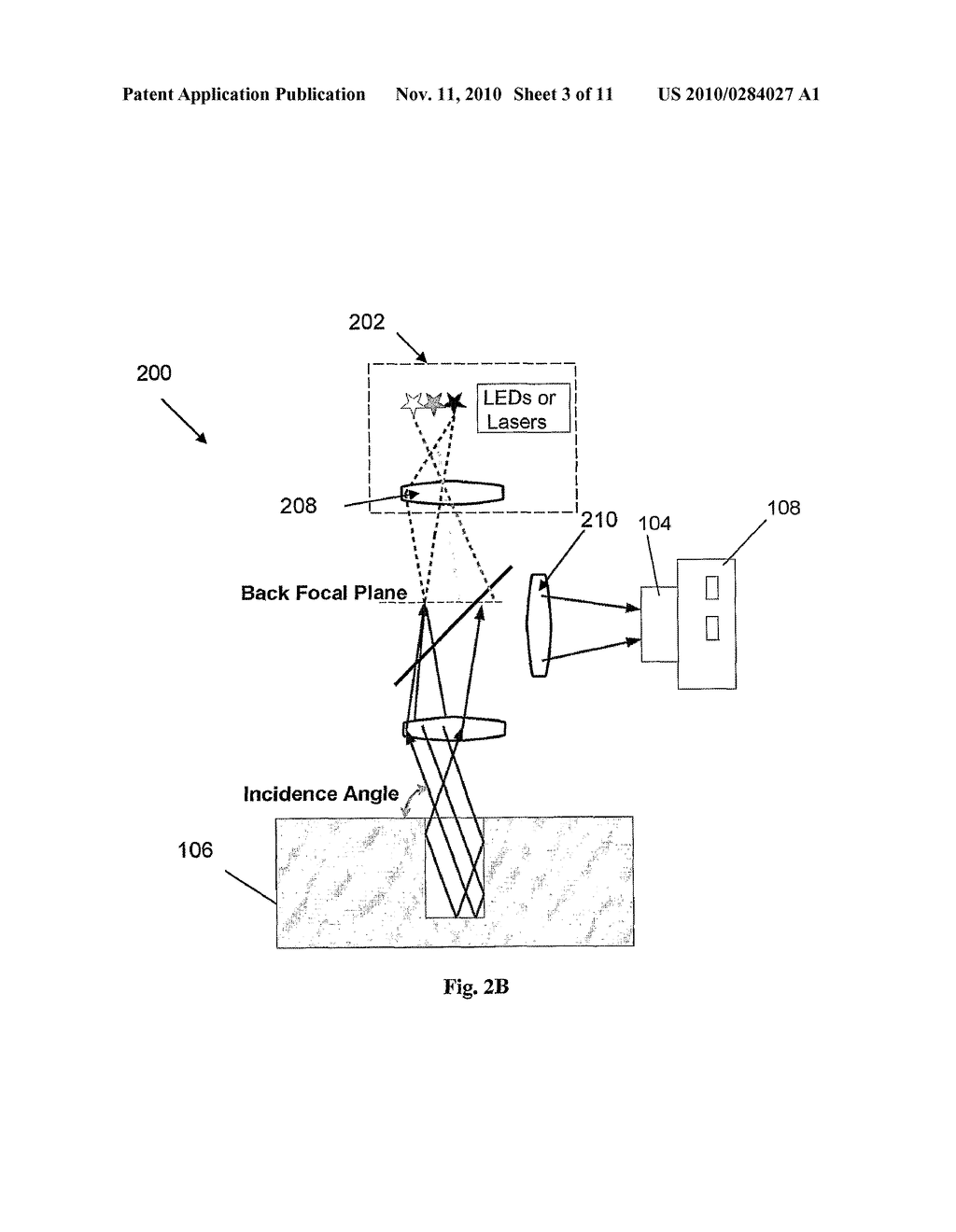 OPTICAL SYSTEM AND METHOD FOR MEASUREMENT OF ONE OR MORE PARAMETERS OF VIA-HOLES - diagram, schematic, and image 04