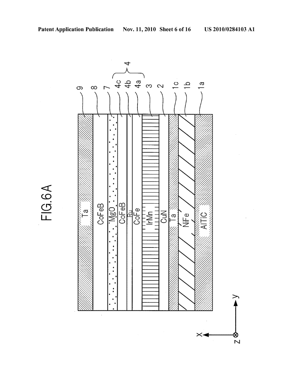 MAGNETORESISTIVE EFFECT DEVICE, MAGNETIC HEAD, AND INFORMATION STORAGE APPARATUS - diagram, schematic, and image 07