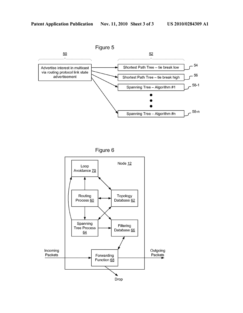 Method and Apparatus for Multicast Implementation In a Routed Ethernet Mesh Network - diagram, schematic, and image 04