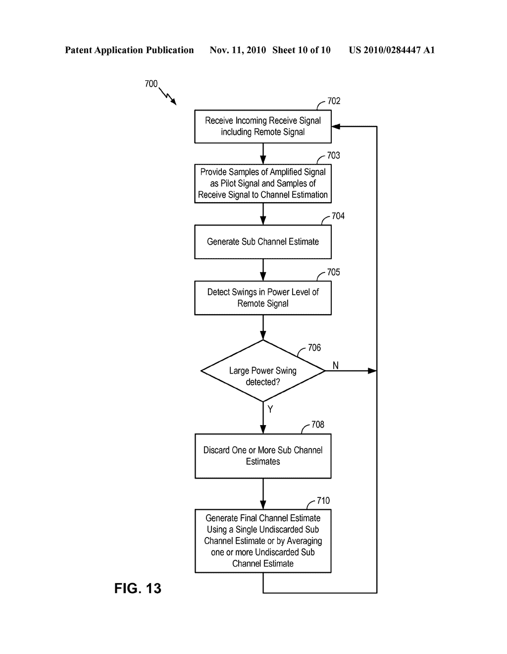 FREQUENCY DOMAIN FEEDBACK CHANNEL ESTIMATION FOR AN INTERFERENCE CANCELLATION REPEATER INCLUDING SAMPLING OF NON CAUSAL TAPS - diagram, schematic, and image 11