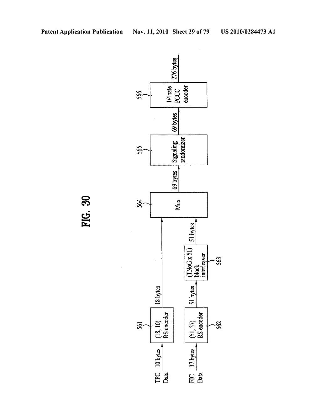 DIGITAL BROADCASTING SYSTEM AND DATA PROCESSING METHOD - diagram, schematic, and image 30