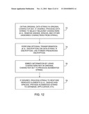 SYSTEMS FOR EMBEDDING INFORMATION IN DATA STRINGS diagram and image