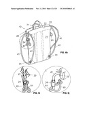 BAG, TOTE, AND BACKPACK WITH CHANNEL-ANCHORED DRAWSTRINGS diagram and image