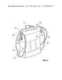 BAG, TOTE, AND BACKPACK WITH CHANNEL-ANCHORED DRAWSTRINGS diagram and image