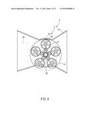 WATERWHEEL APPARATUS HAVING SOLAR-PLANETARY TYPE BLADES diagram and image