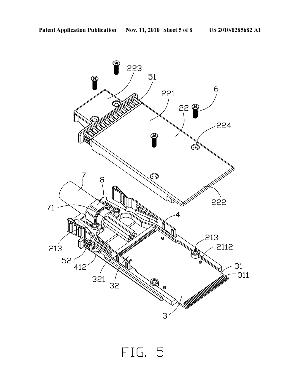 ELECTRICAL CONNECTOR ASSEMBLY WTH IMPROVED LATCHING MECHANISM - diagram, schematic, and image 06