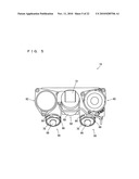 HYDRAULIC CYLINDER DEVICE AND BOAT PROPELLING APPARATUS INCLUDING THE SAME diagram and image