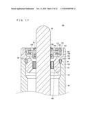 HYDRAULIC CYLINDER DEVICE AND BOAT PROPELLING APPARATUS INCLUDING THE SAME diagram and image