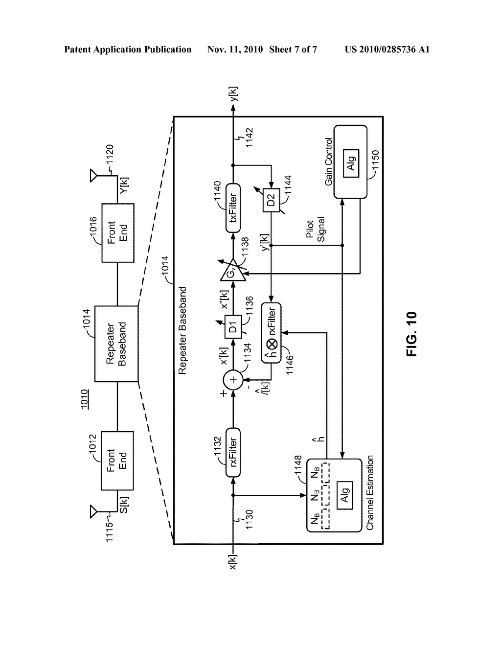 FEEDBACK DELAY CONTROL IN AN ECHO CANCELLATION REPEATER - diagram, schematic, and image 08