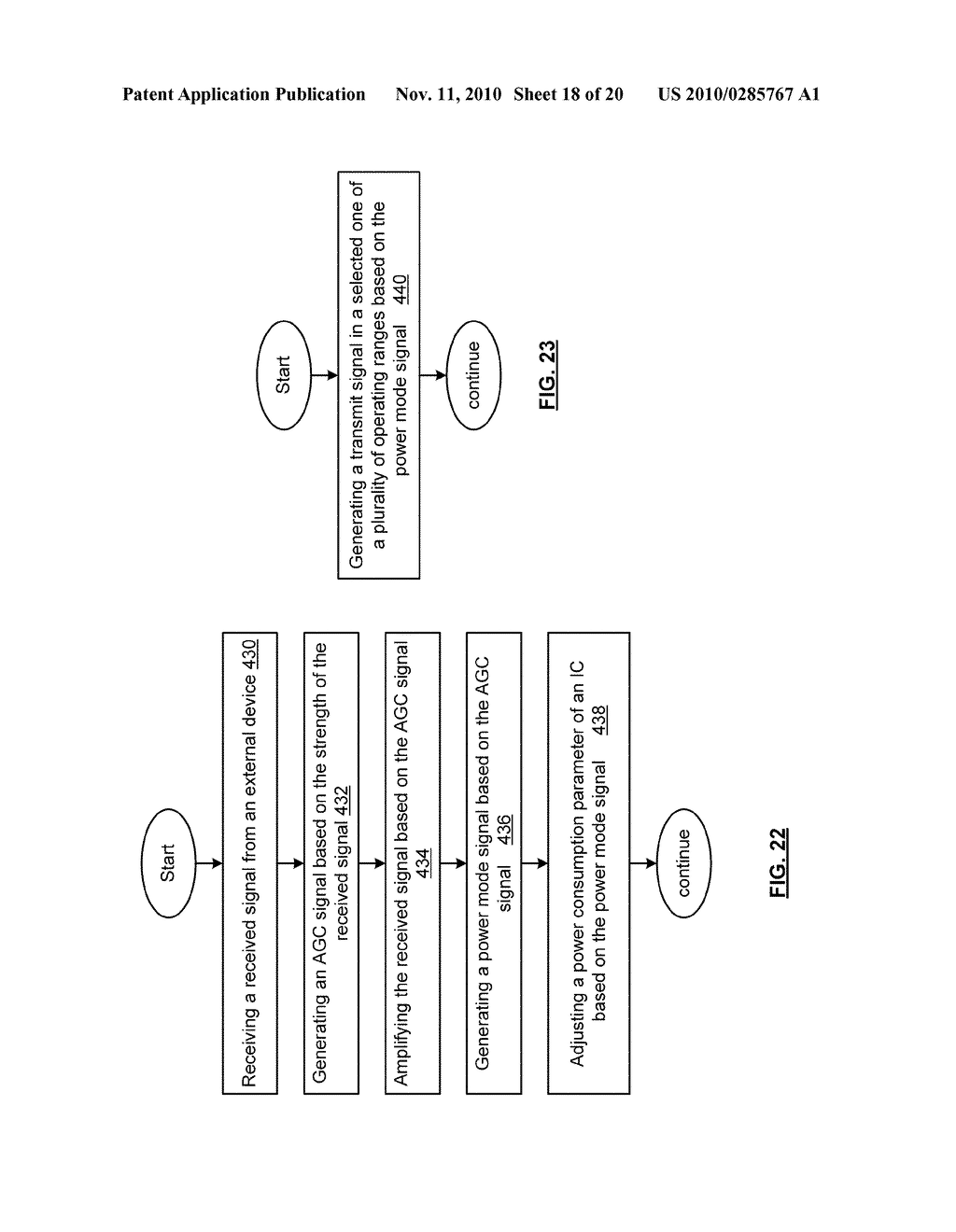 POWER CONSUMPTION MANAGEMENT BASED ON RECEIVER PARAMETER AND METHOD FOR USE THEREWITH - diagram, schematic, and image 19