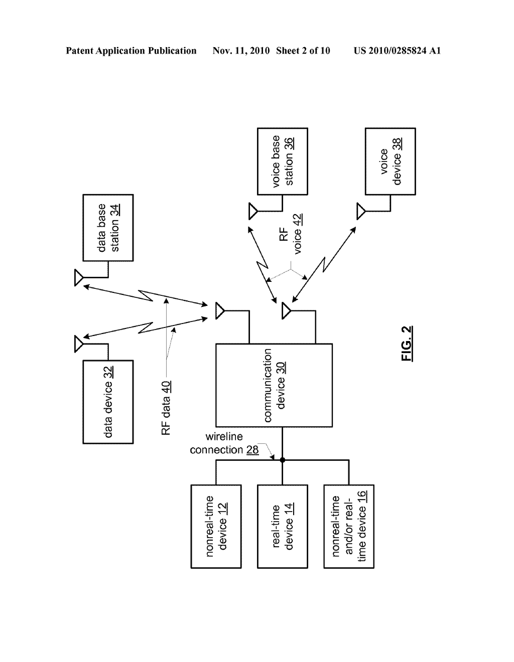 MULTIMODE CONTROL DEVICE FOR ALLOCATING RESOURCES TO COMMUNICATION DEVICES THAT USE DIFFERING PROTOCOLS AND METHODS FOR USE THEREWITH - diagram, schematic, and image 03