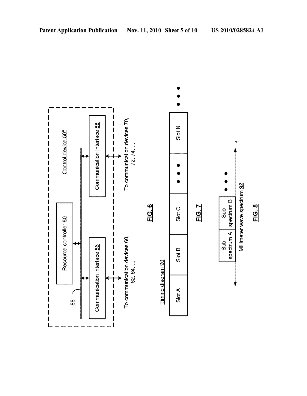 MULTIMODE CONTROL DEVICE FOR ALLOCATING RESOURCES TO COMMUNICATION DEVICES THAT USE DIFFERING PROTOCOLS AND METHODS FOR USE THEREWITH - diagram, schematic, and image 06