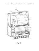 SHEET PRODUCT DISPENSER WITH SENSOR FOR SHEET SEPARATION diagram and image