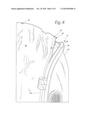 Protective Hood Having a Shielded Elastomeric Gasket/Seal for Sealing Engagement with the Face Piece/Mask of a Self-Contained Breathing Apparatus or Respirator diagram and image
