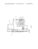 Filament Clamp for a Vegetation Trimmer diagram and image